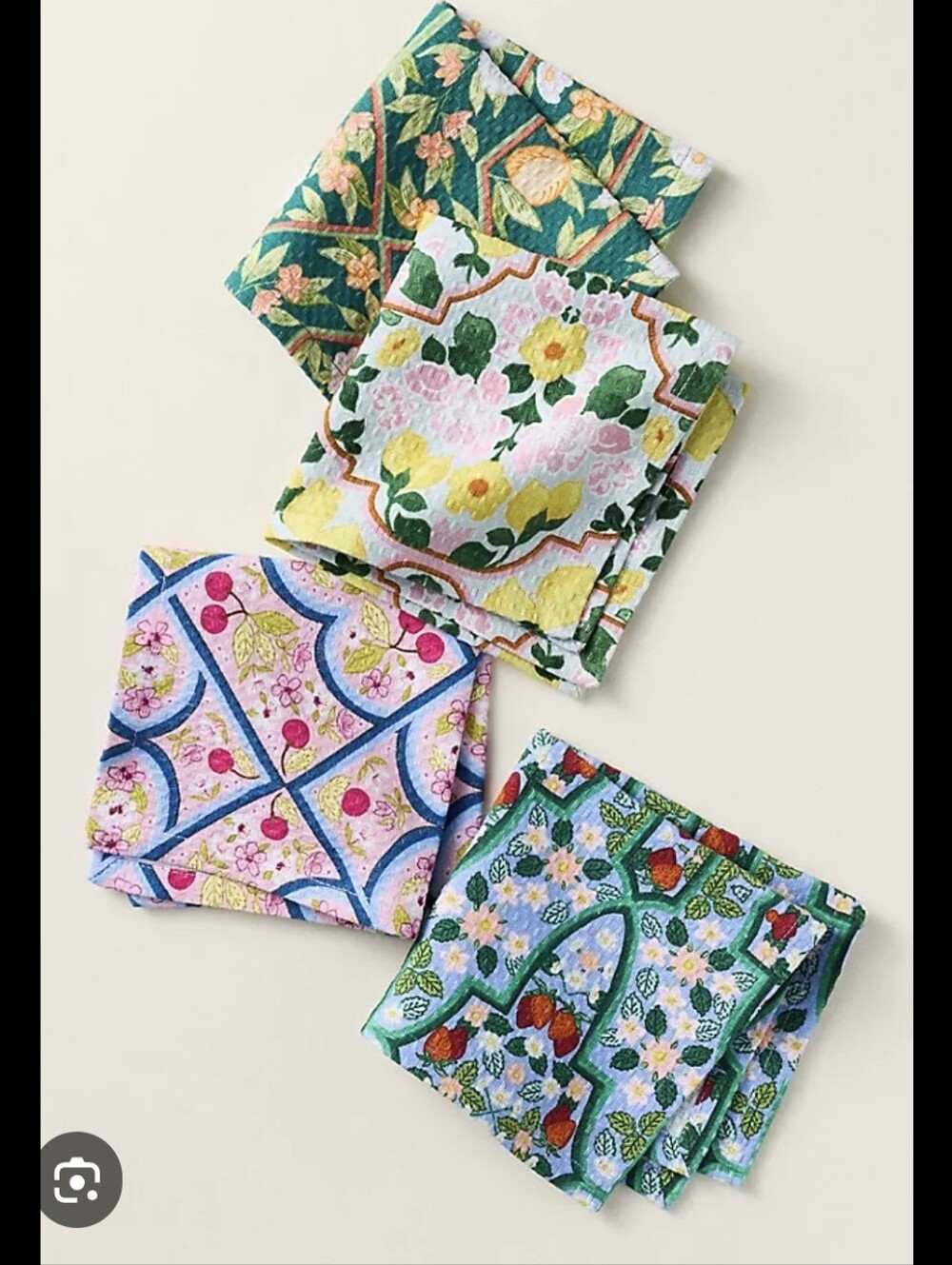 NWT★ Anthropologie Zeta Set of 4